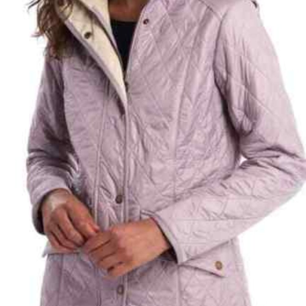 Barbour Cavalry Polarquilt Amethyst Jacket NEW